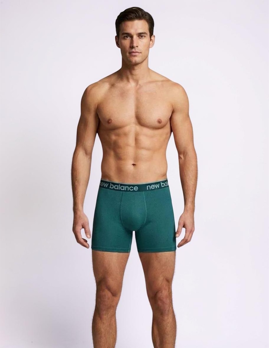 Bóxer brief new balance mesh para hombre 4 piezas