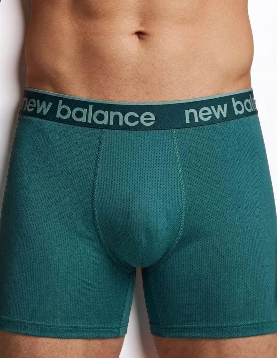 Bóxer brief new balance mesh para hombre 4 piezas