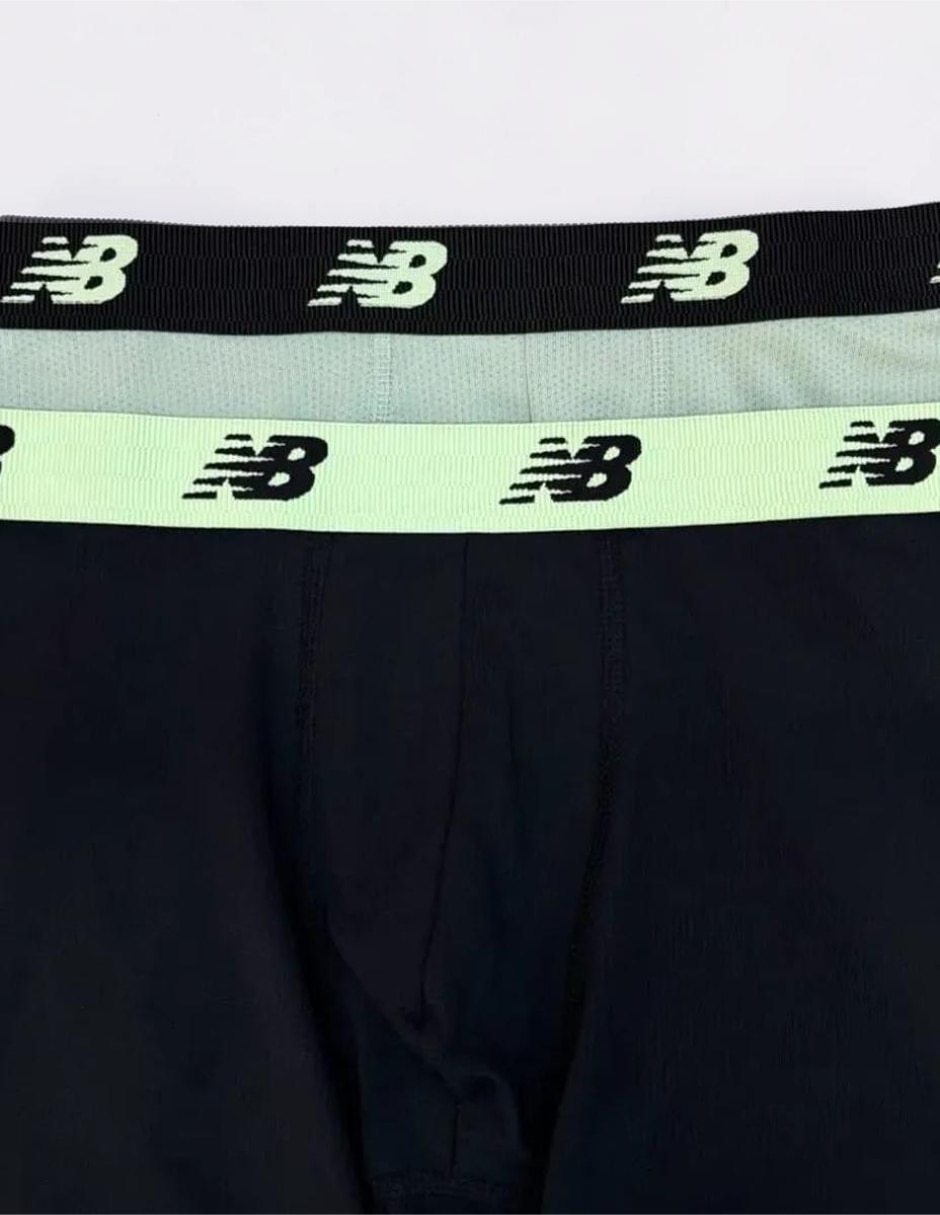 Bóxer brief new balance mesh para hombre 4 piezas