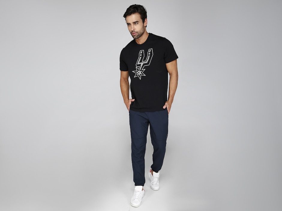 Playera deportiva para básquetbol 47 Brand San Antonio Spurs para hombre