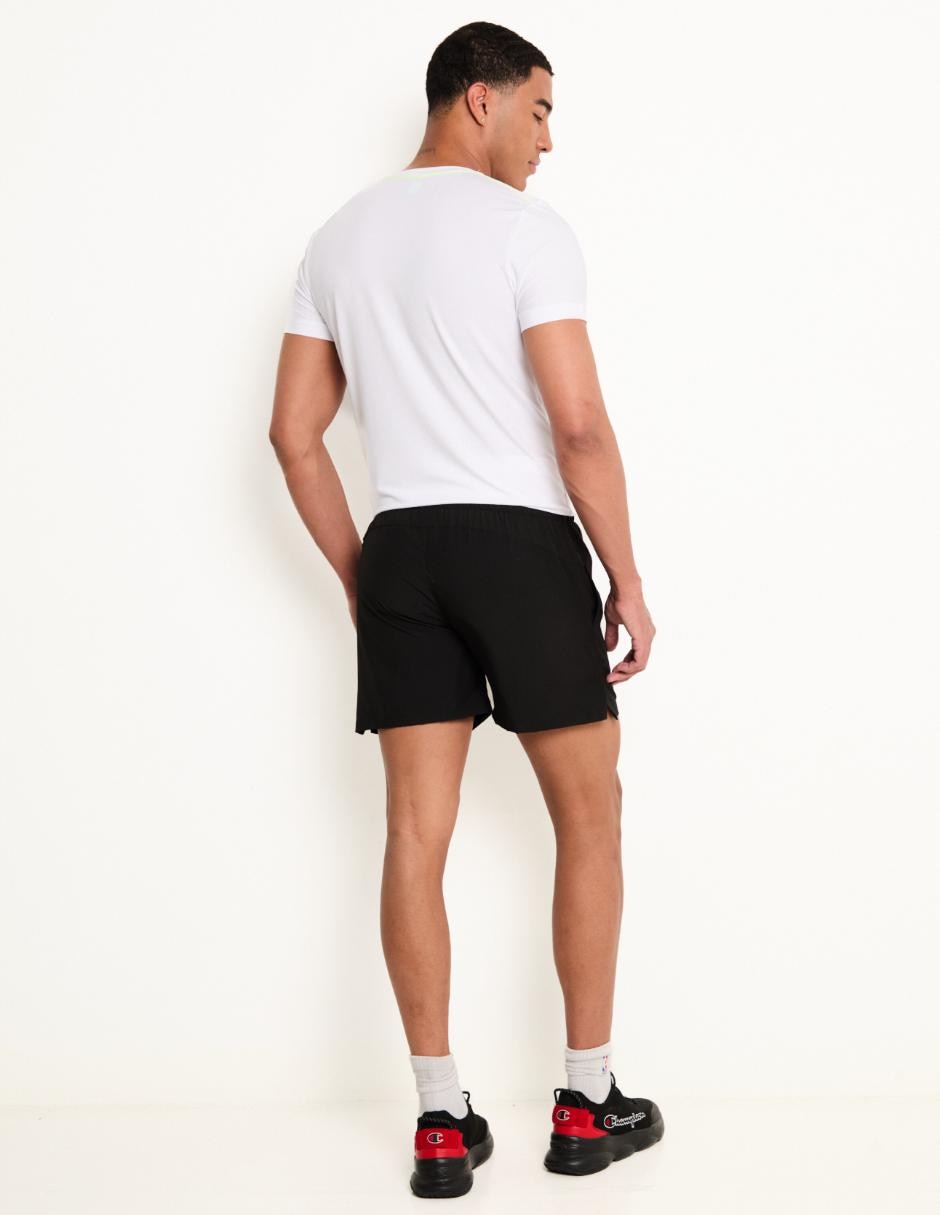 Short con bolsa X10 para correr hombre