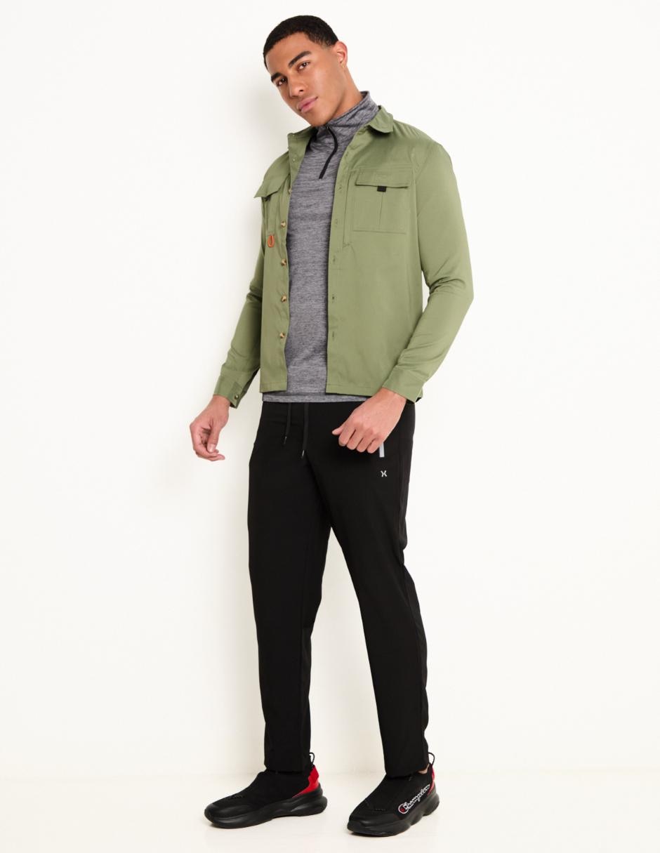 Sudadera X10 con cierre para hombre
