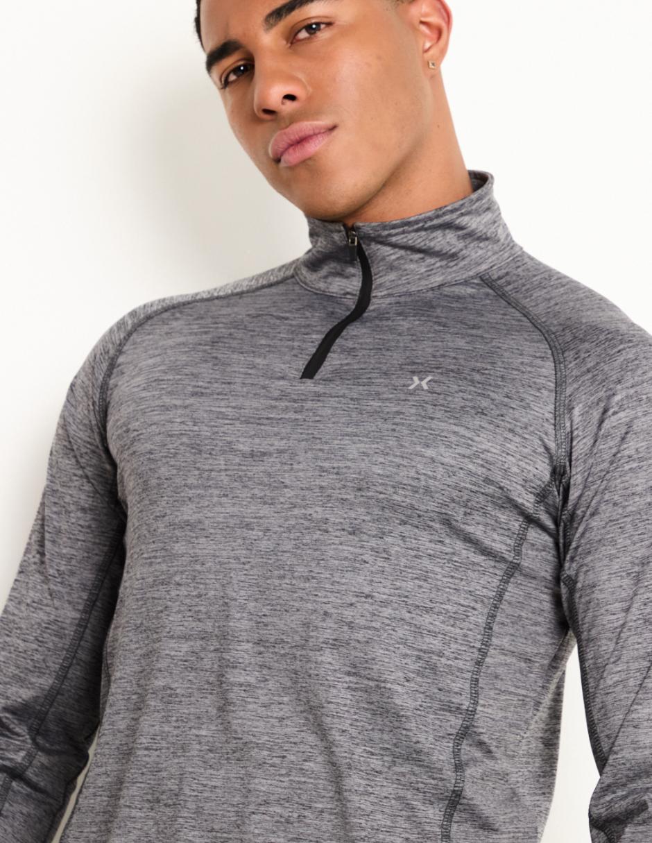 Sudadera X10 con cierre para hombre