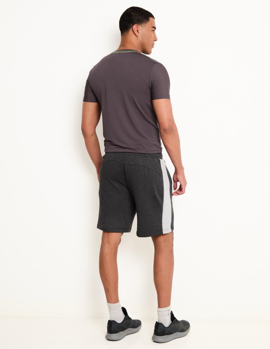 Short con bolsa X10 para entrenamiento hombre