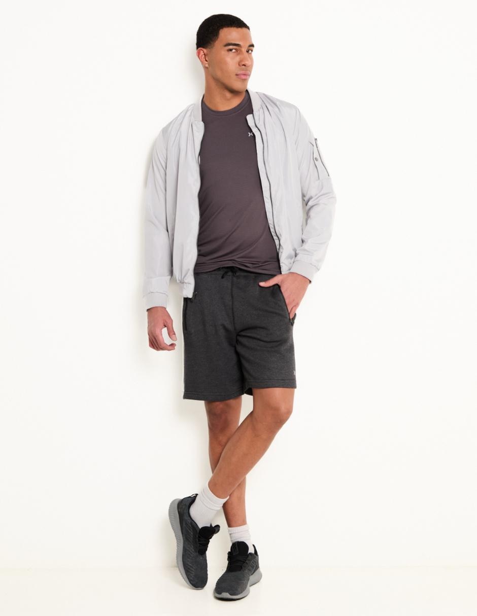 Short con bolsa X10 para entrenamiento hombre