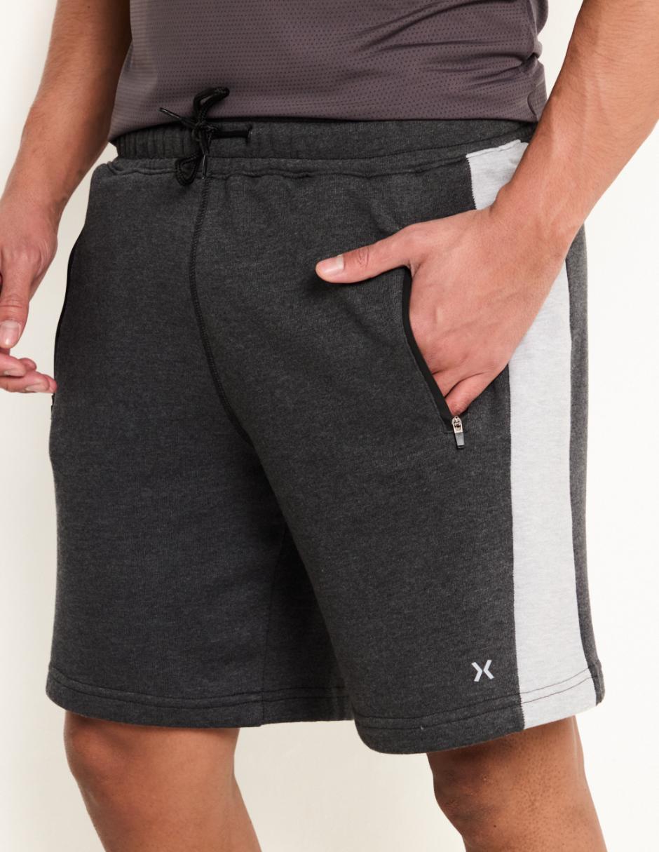 Short con bolsa X10 para entrenamiento hombre