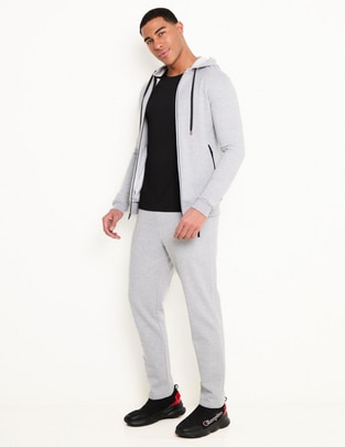 Conjunto deportivo regular con elástico para hombre Conjunto deportivo regular con elástico para hombre