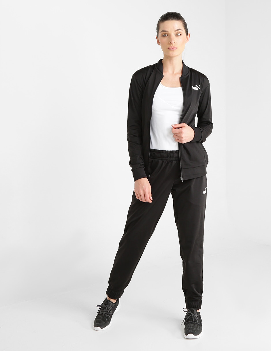 Conjunto deportivo regular con elástico para mujer