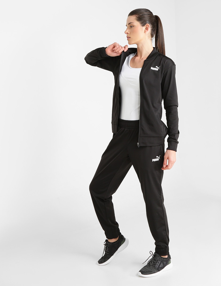 Conjunto deportivo regular con elástico para mujer
