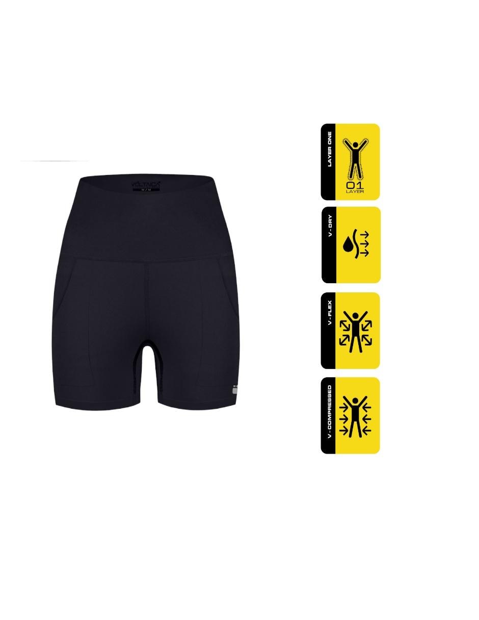 Short Voltaica para entrenamiento mujer