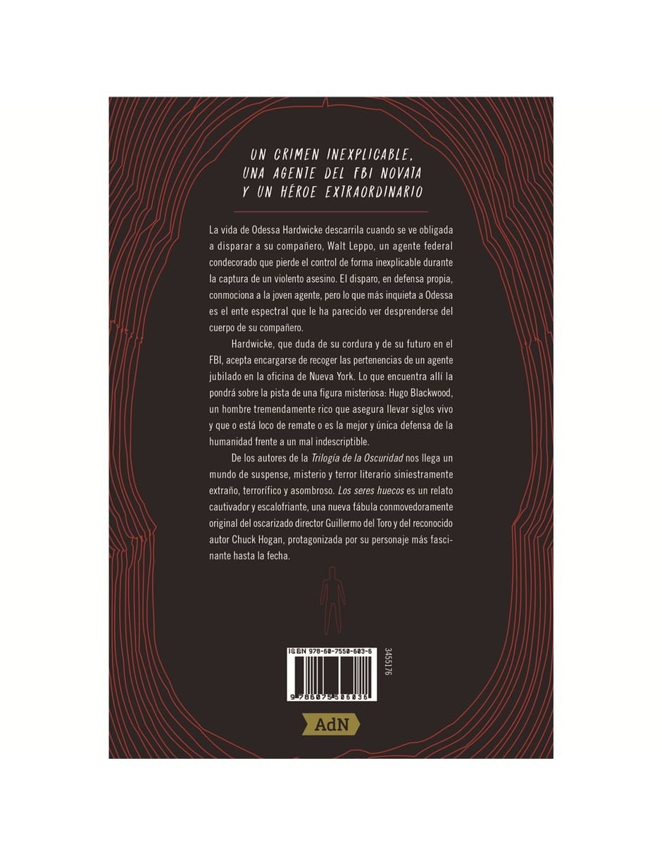 Libro Los Seres Huecos de Guillermo Del Toro
