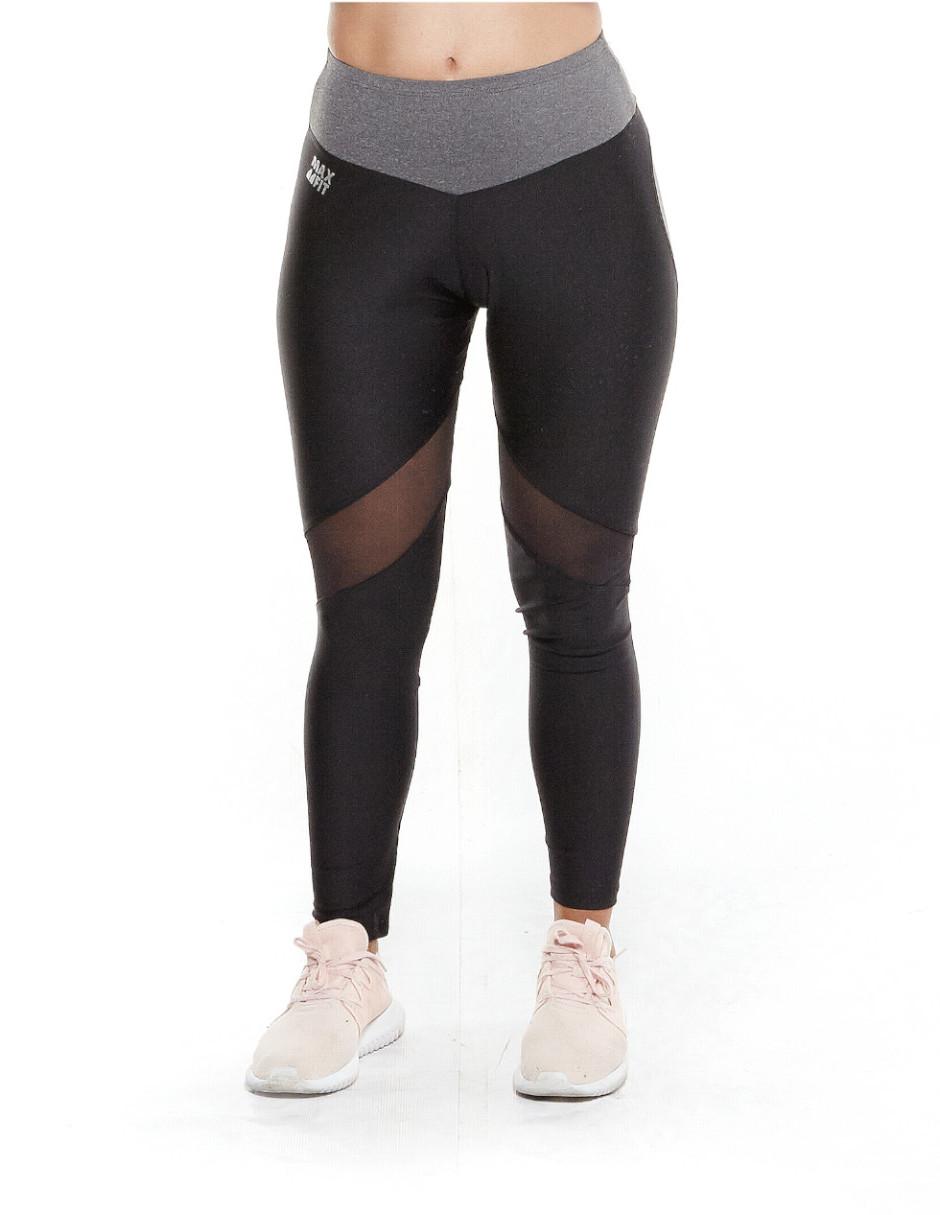 Leggins deportivos corazón gris Max Fit