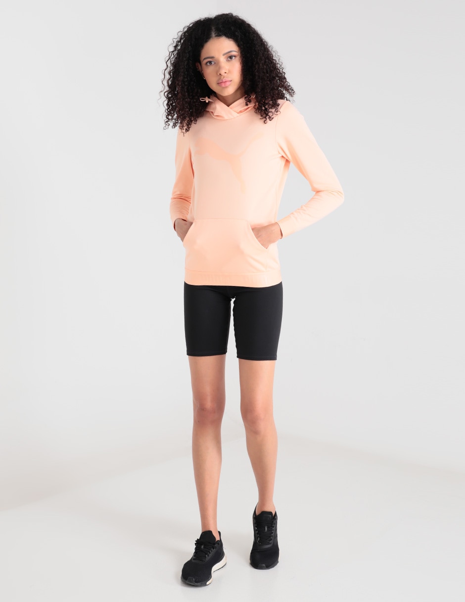 Sudadera Puma con capucha y bolsa para mujer