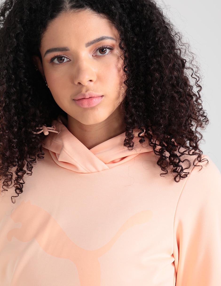Sudadera Puma con capucha y bolsa para mujer