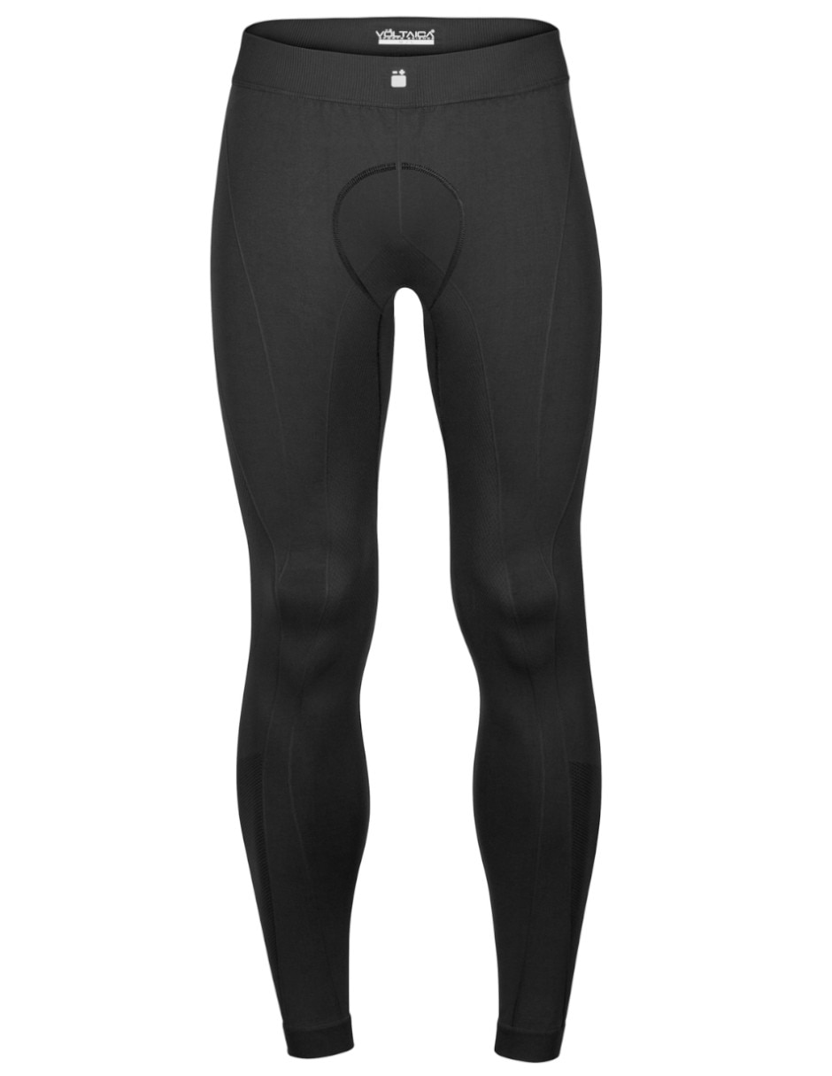 Malla con almohadilla para ciclismo compresión media para hombre
