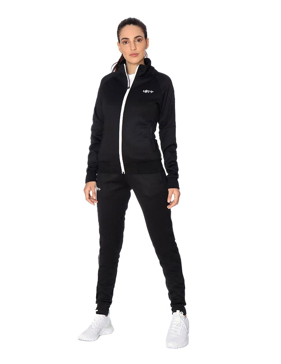 Conjunto deportivo regular con elástico para mujer