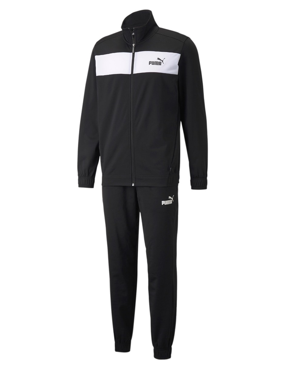 Conjunto deportivo regular con elástico para hombre