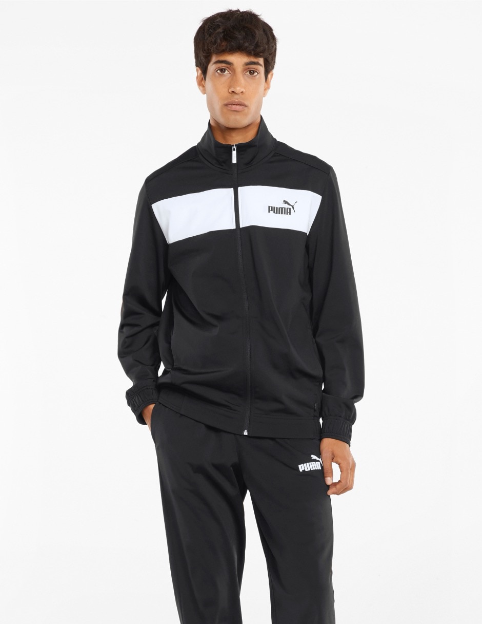 Conjunto deportivo regular con elástico para hombre