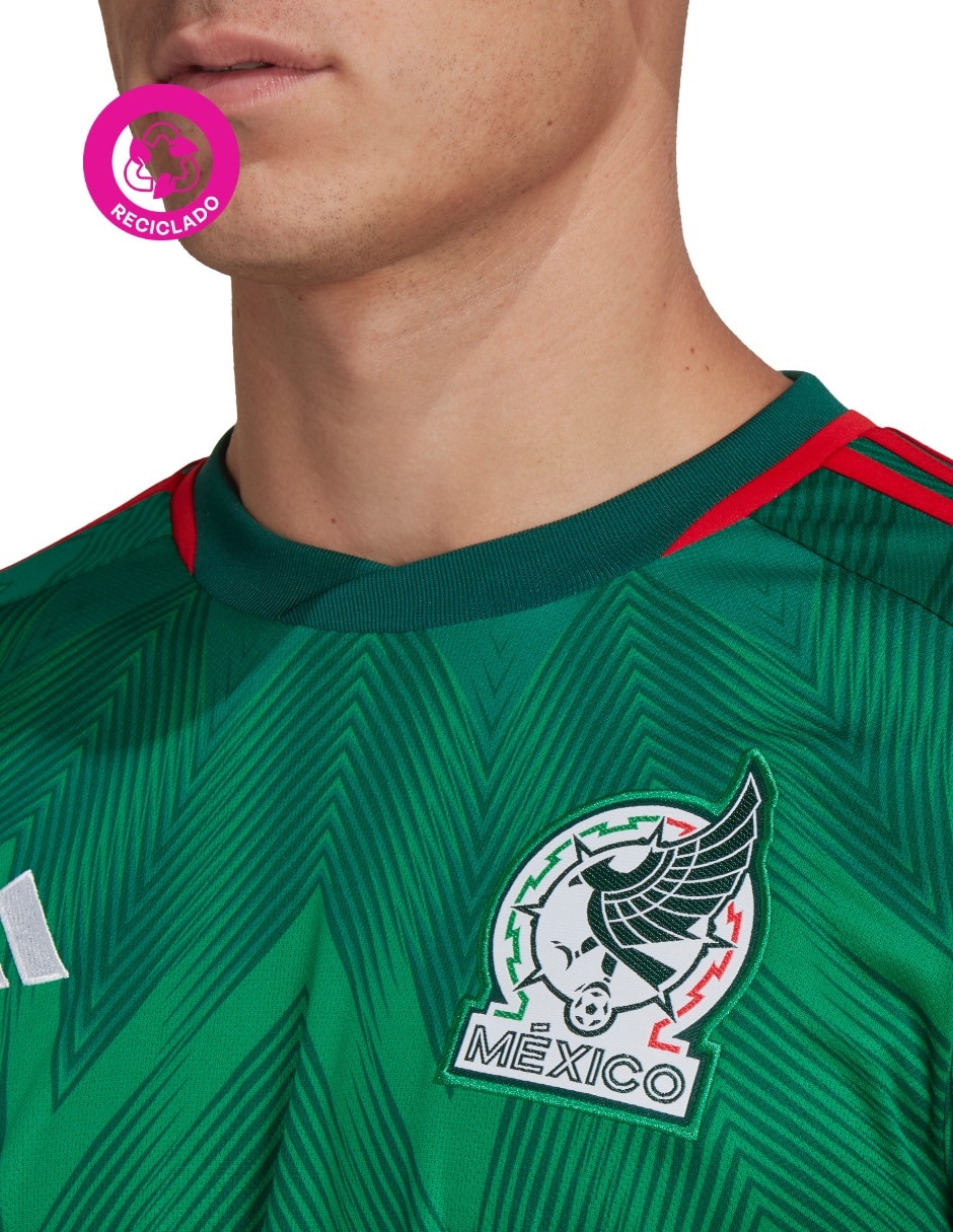 Jersey de Selección Nacional de México local para hombre 3