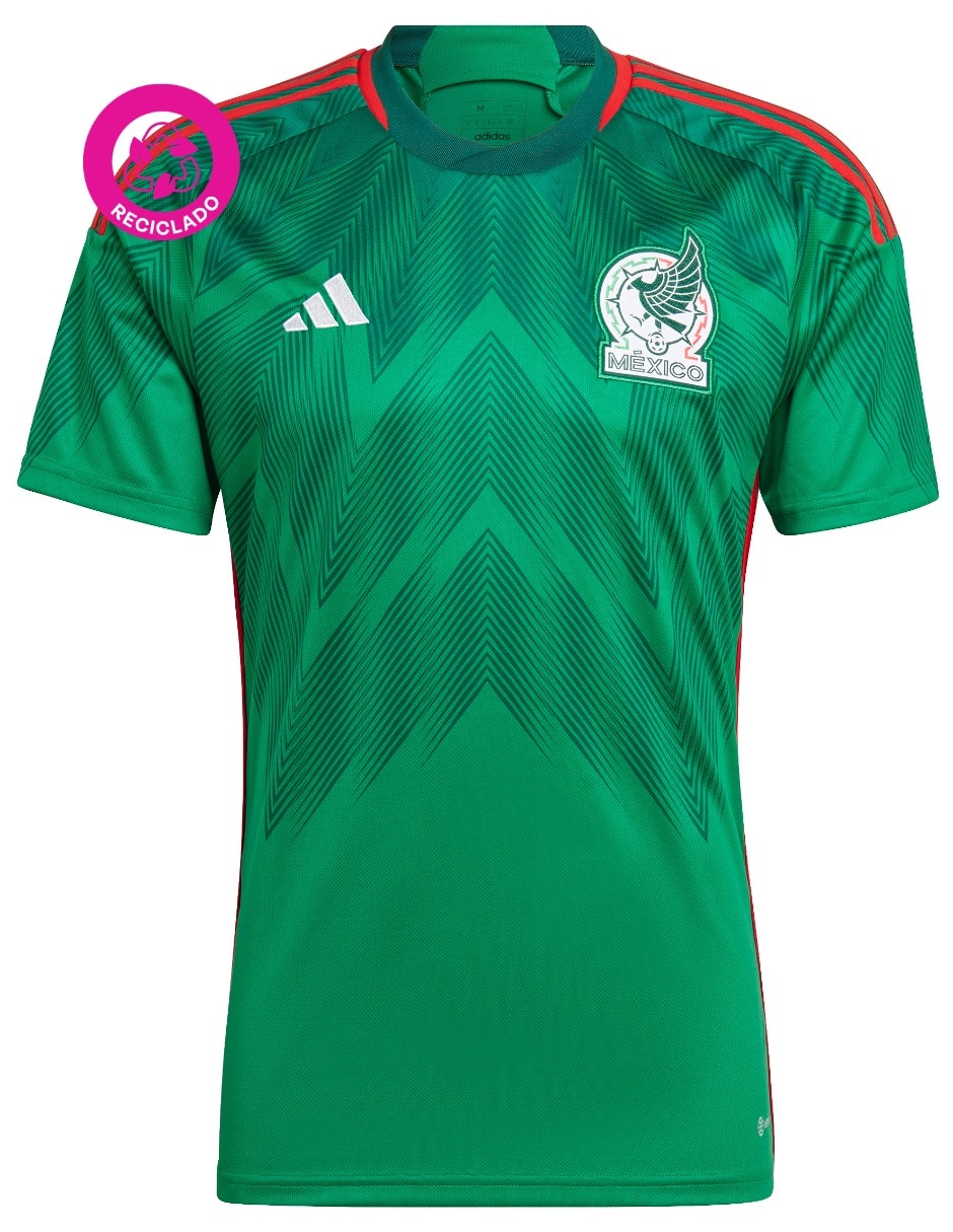 Jersey de Selección Nacional de México local para hombre 6