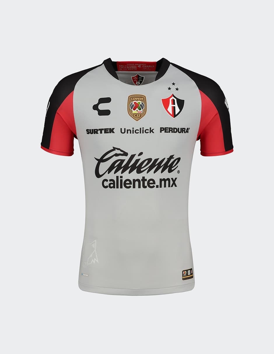 Jersey de Atlas Fútbol Club visitante manga corta fan para hombre