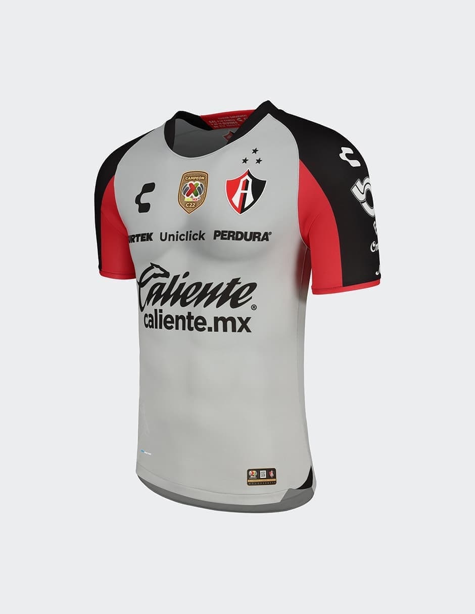 Jersey de Atlas Fútbol Club visitante manga corta fan para hombre 2