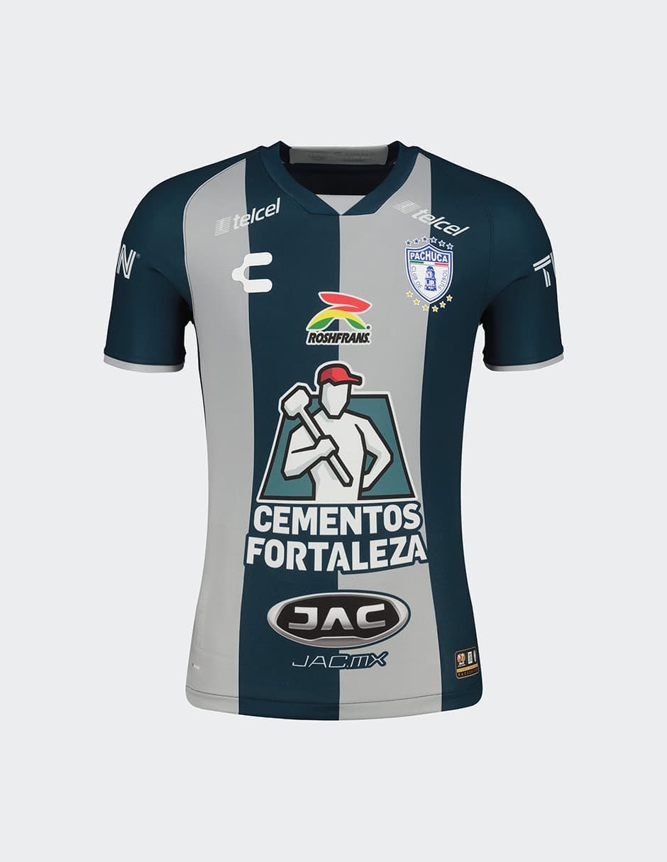 Jersey de Club de Fútbol Pachuca local manga corta para hombre