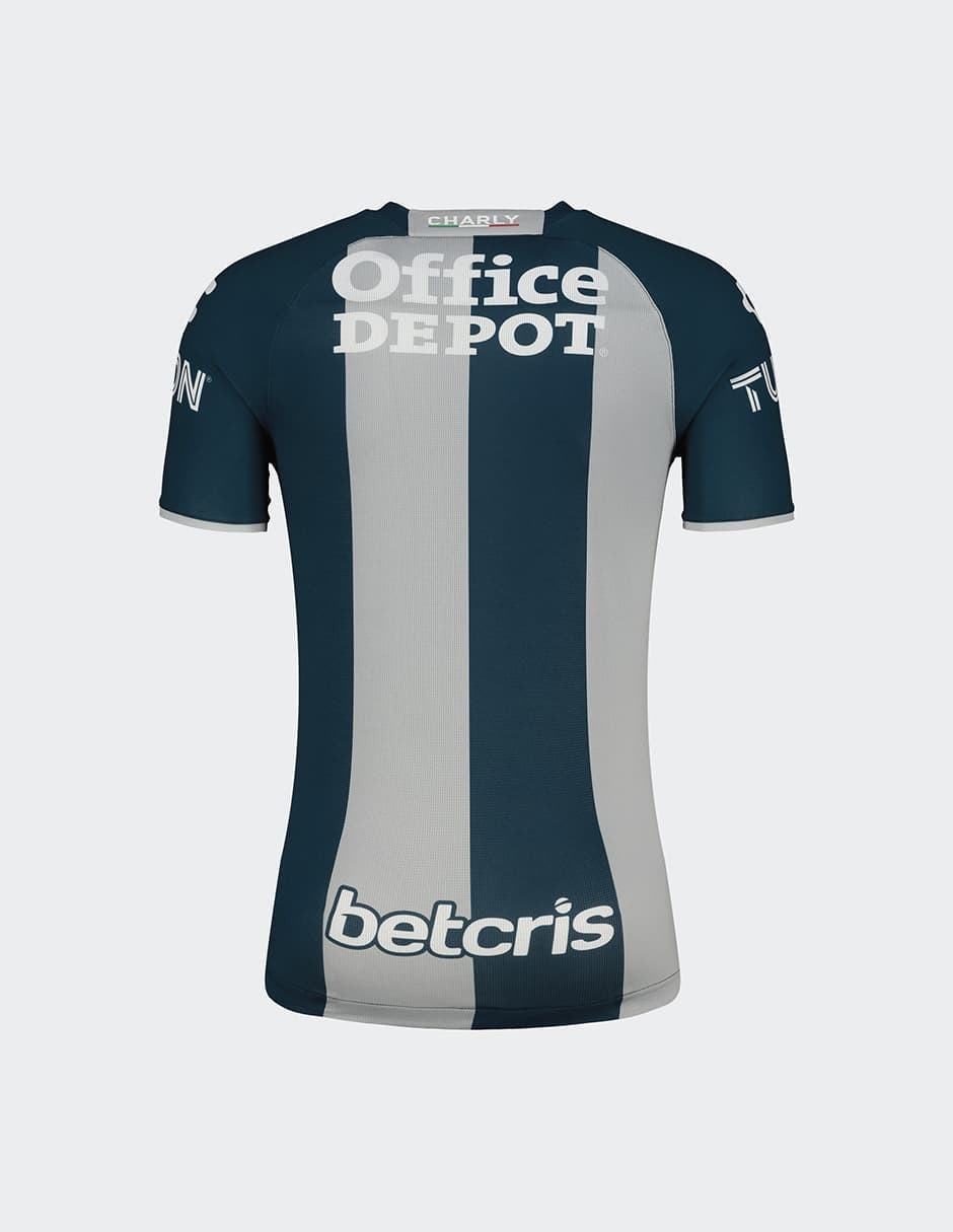 Jersey de Club de Fútbol Pachuca local manga corta para hombre 3