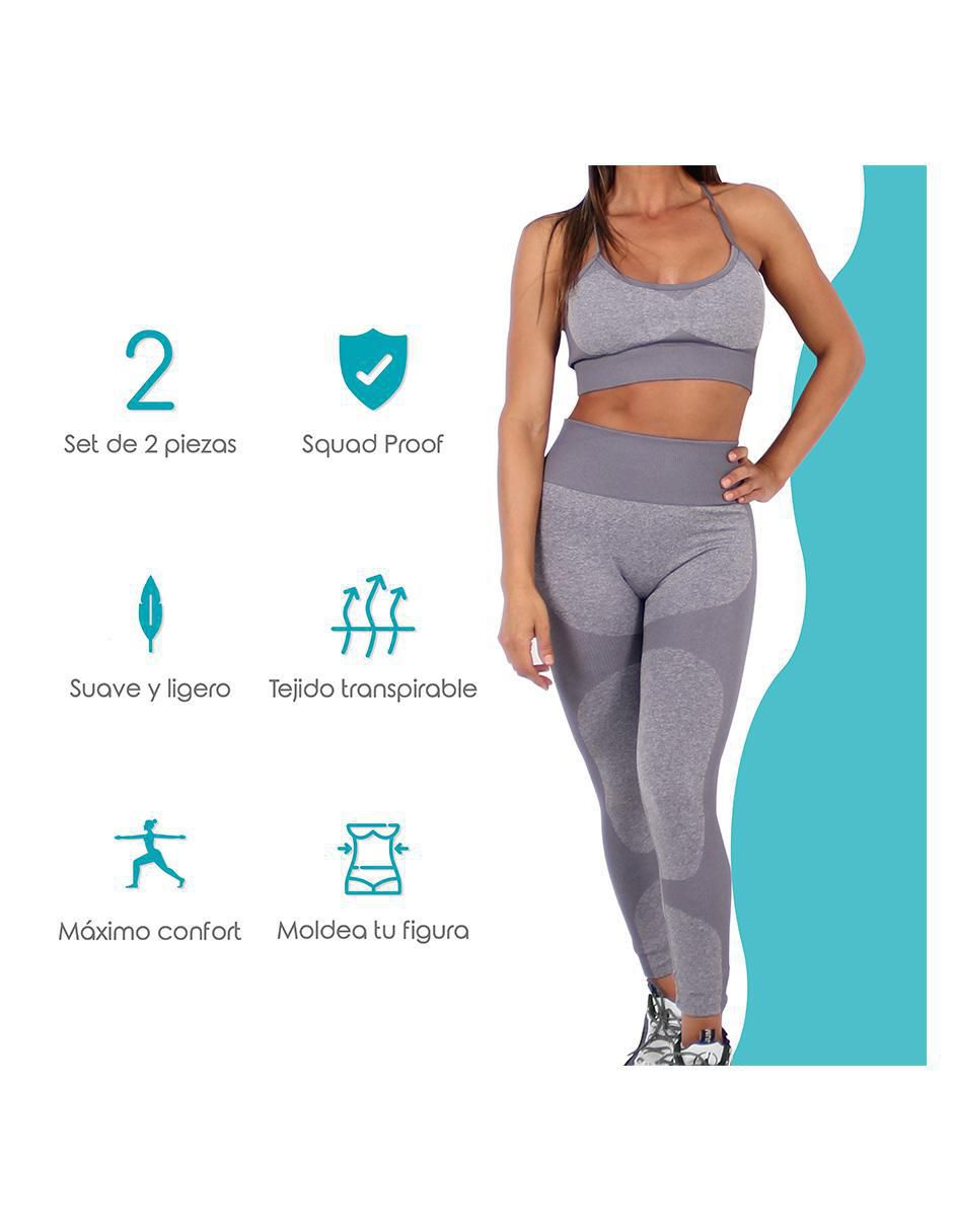 Conjunto malla Thefne compresión baja para mujer