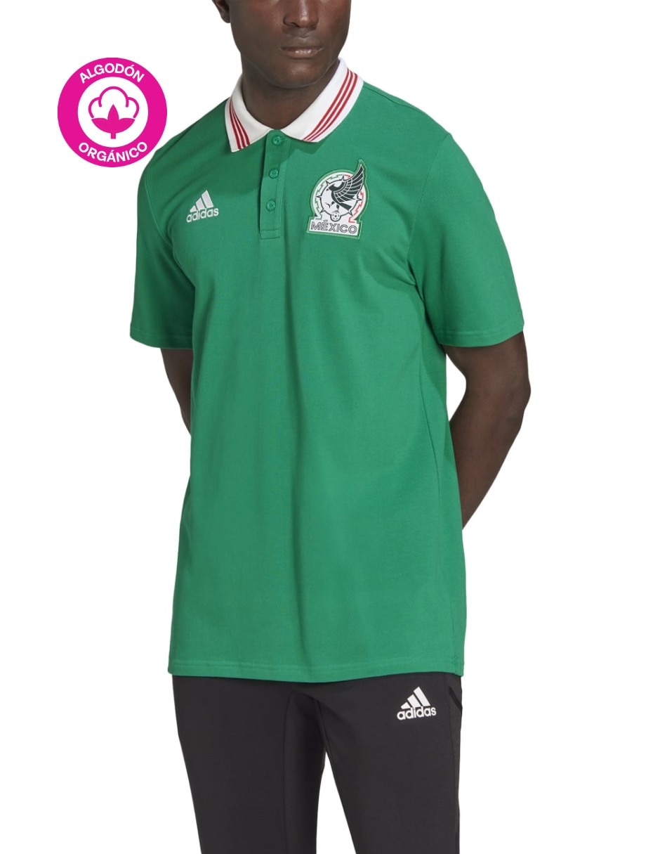 Playera tipo polo Adidas para hombre