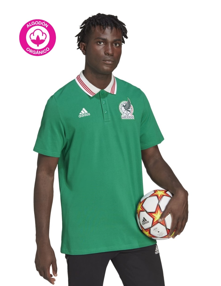 Playera tipo polo Adidas para hombre