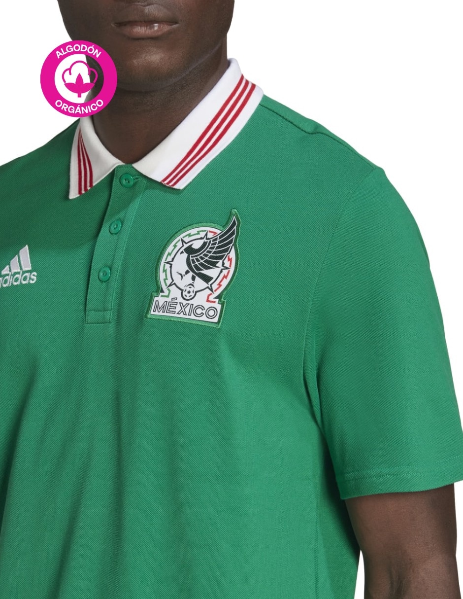 Playera tipo polo Adidas para hombre