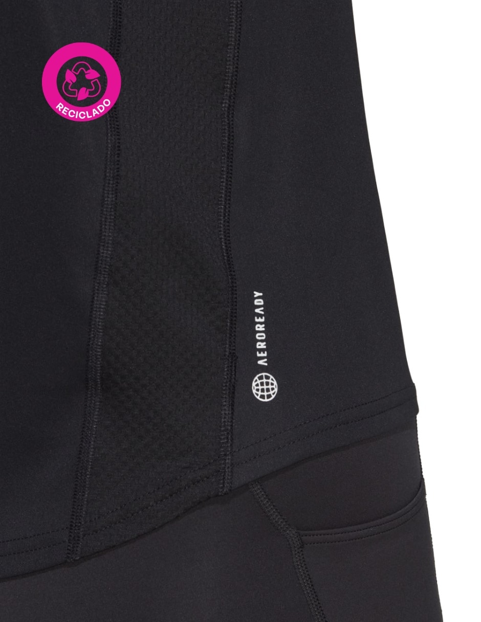 Playera deportiva para correr de mujer 7