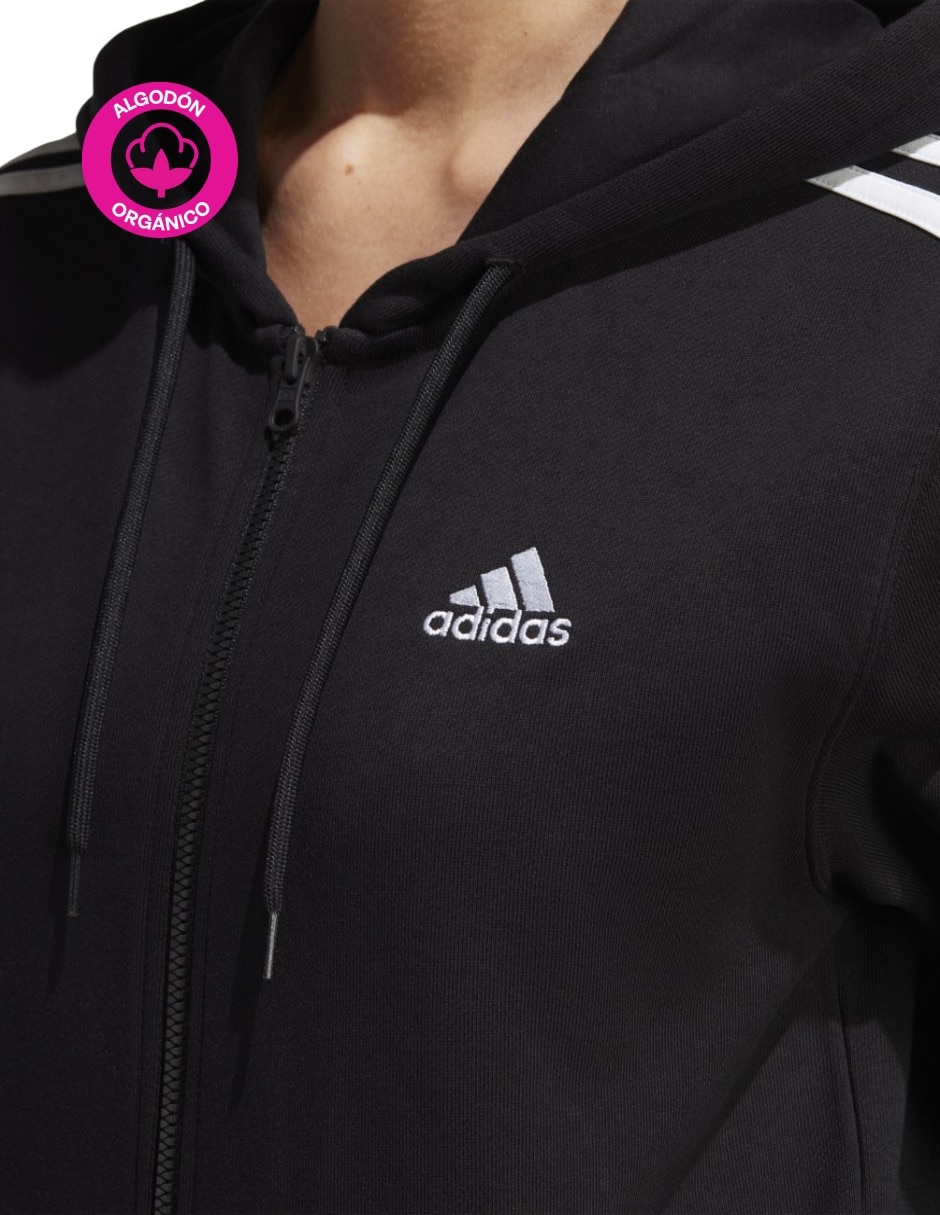 Sudadera Adidas con capucha y bolsa para mujer