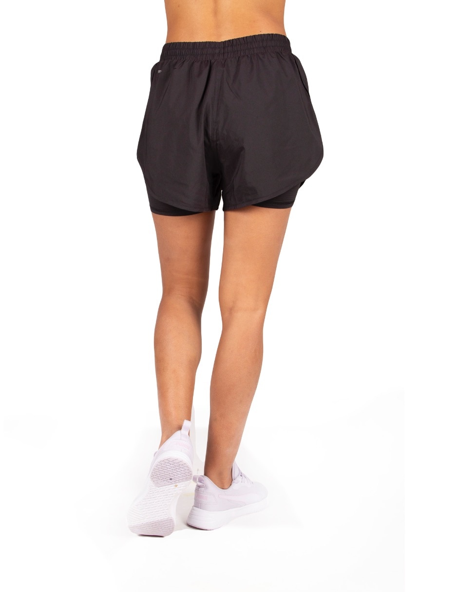 Short con bolsa para correr mujer 3