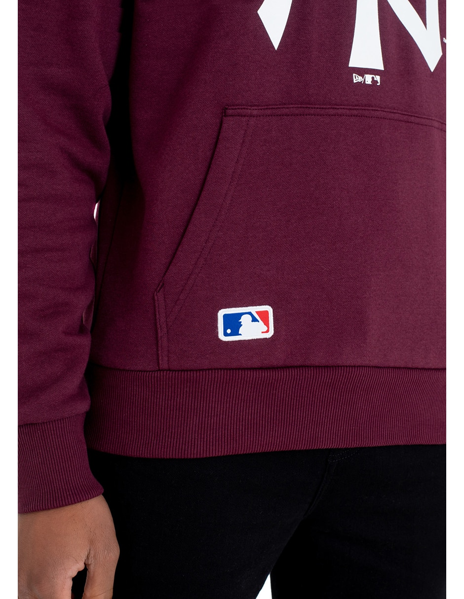 Sudadera New Era con capucha y bolsa New York Yankees para hombre