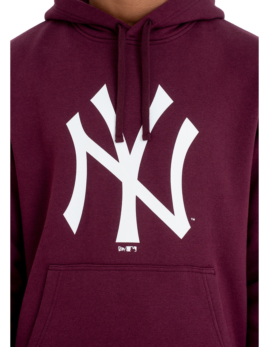 Sudadera New Era con capucha y bolsa New York Yankees para hombre