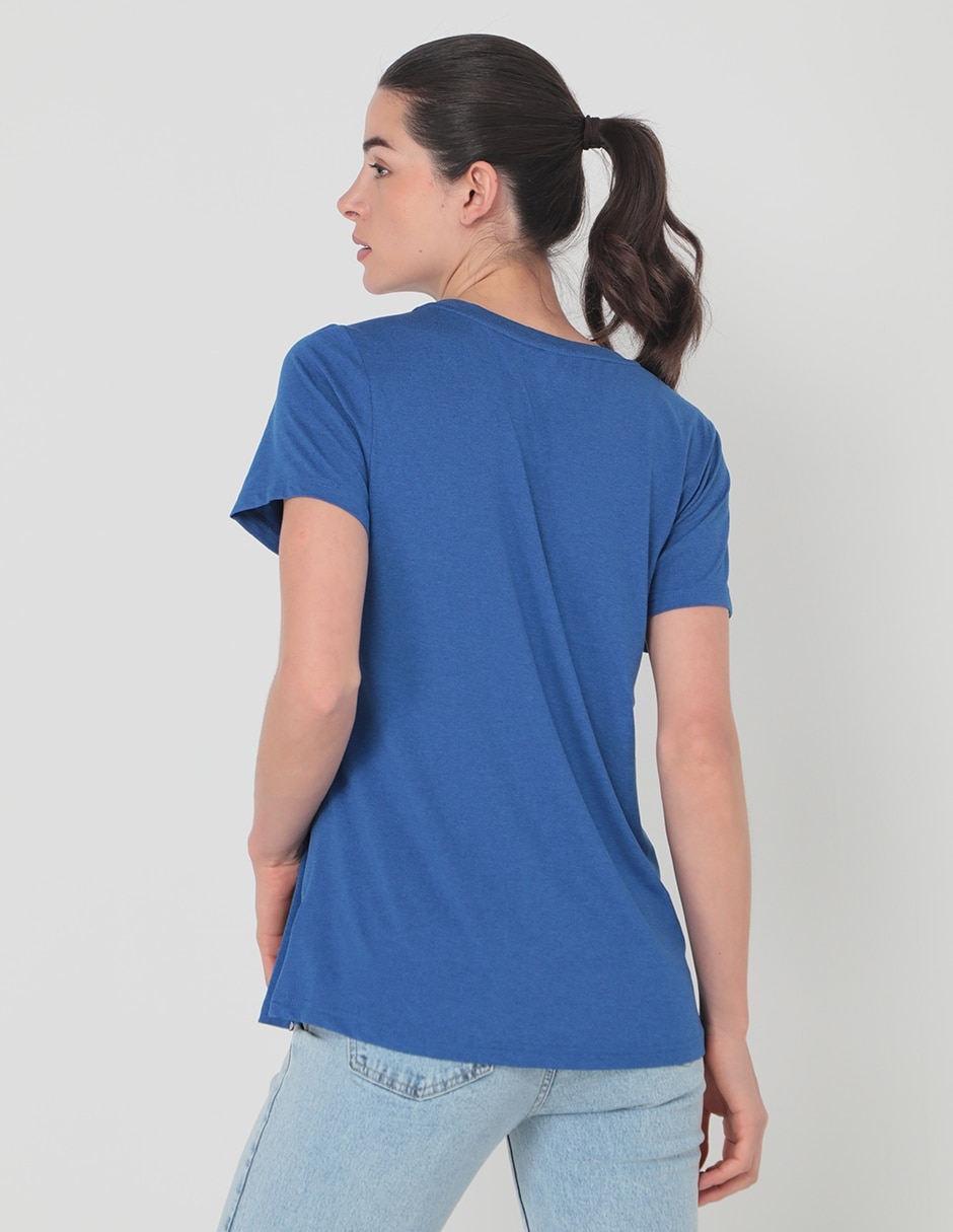 Playera deportiva para béisbol Los Angeles Dodgers para mujer 2