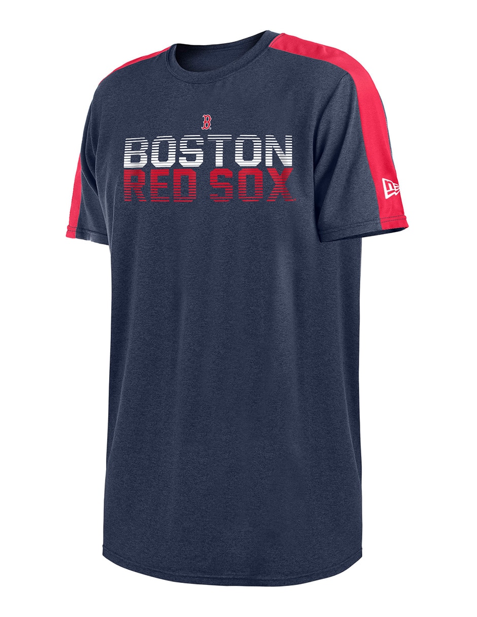 Playera deportiva para béisbol New Era Boston Red Sox de hombre