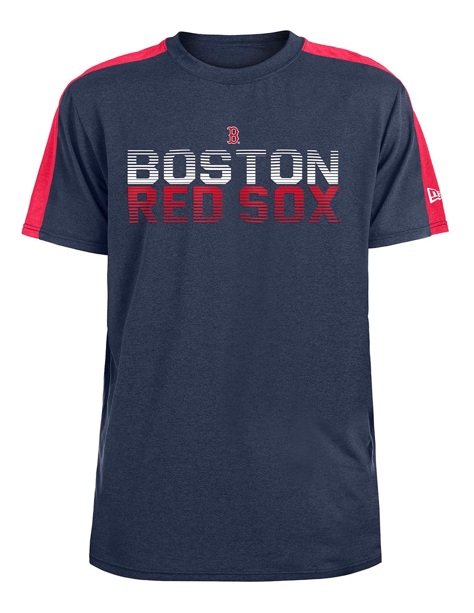 Playera deportiva para béisbol New Era Boston Red Sox de hombre