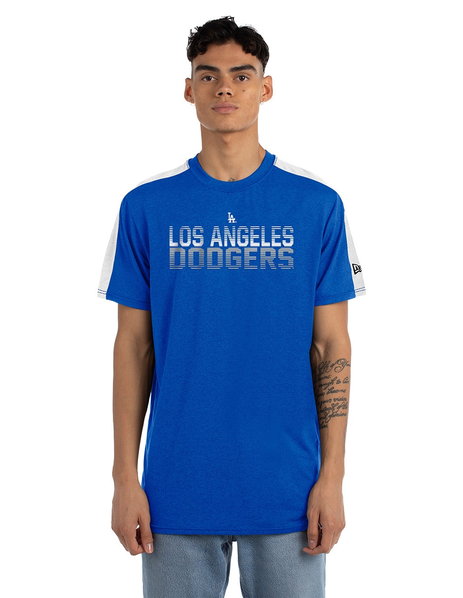Playera deportiva para béisbol New Era Los Angeles Dodgers de hombre