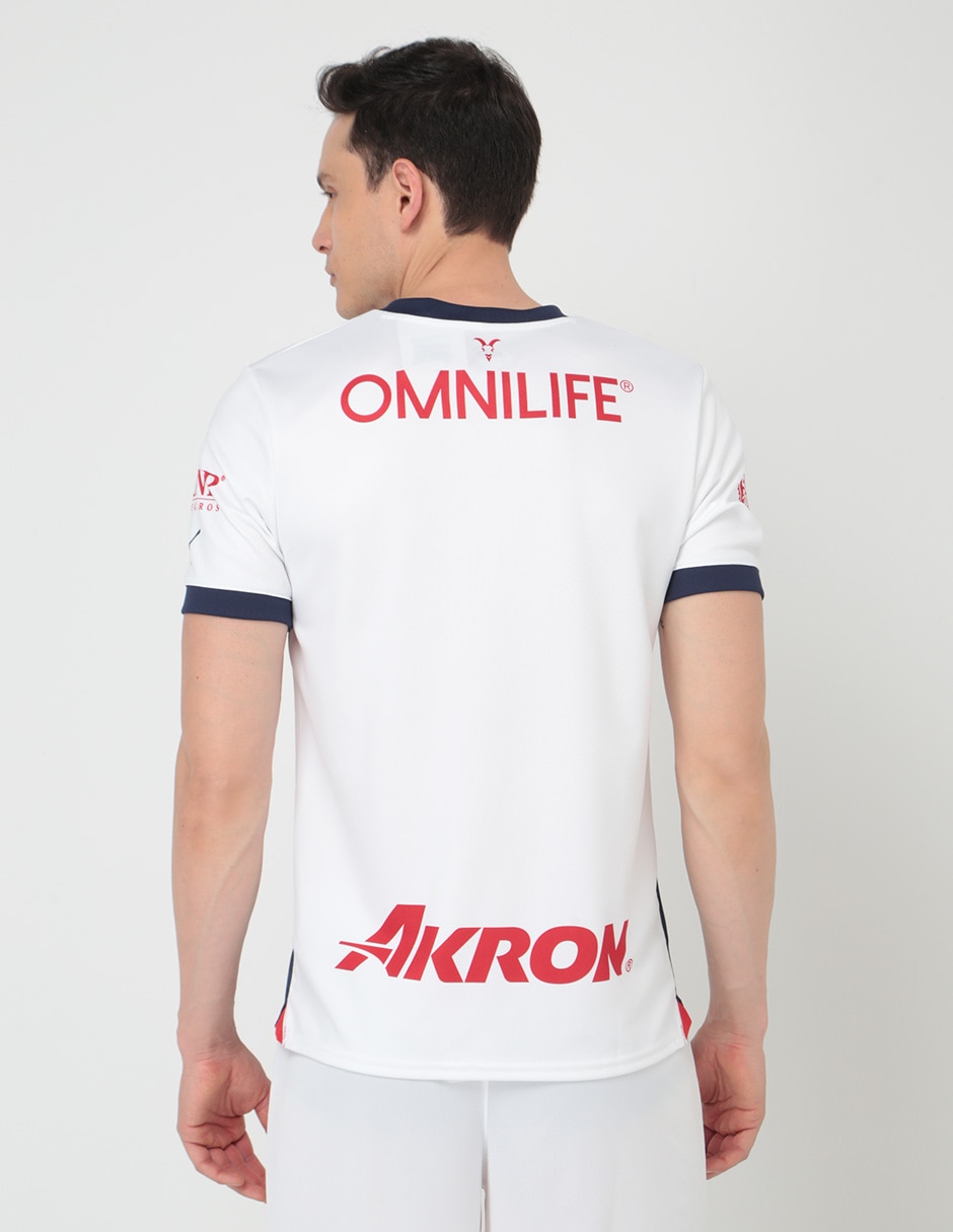 Jersey de Club Deportivo Guadalajara visitante manga corta Puma para hombre
