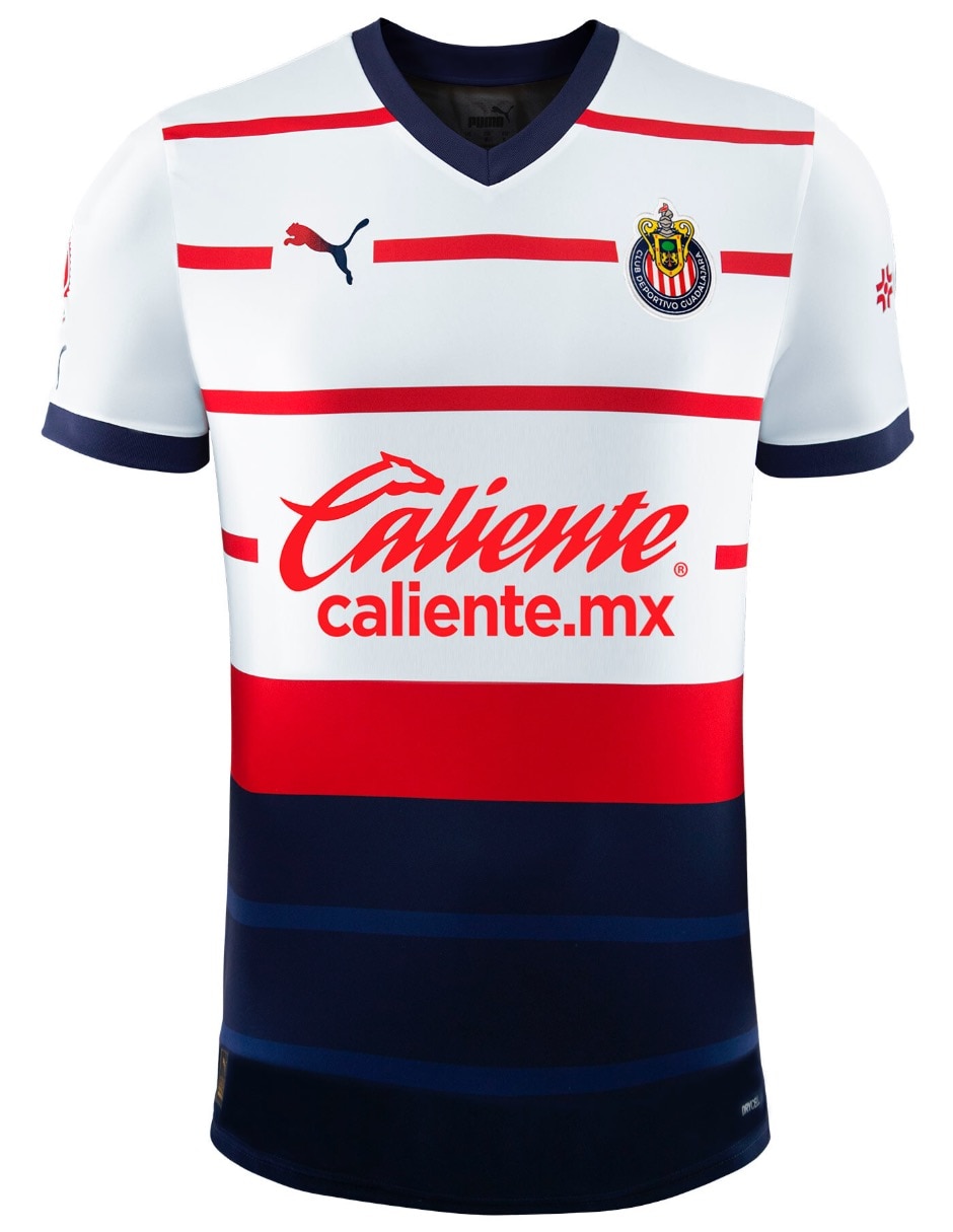 Jersey de Club Deportivo Guadalajara visitante manga corta Puma para hombre