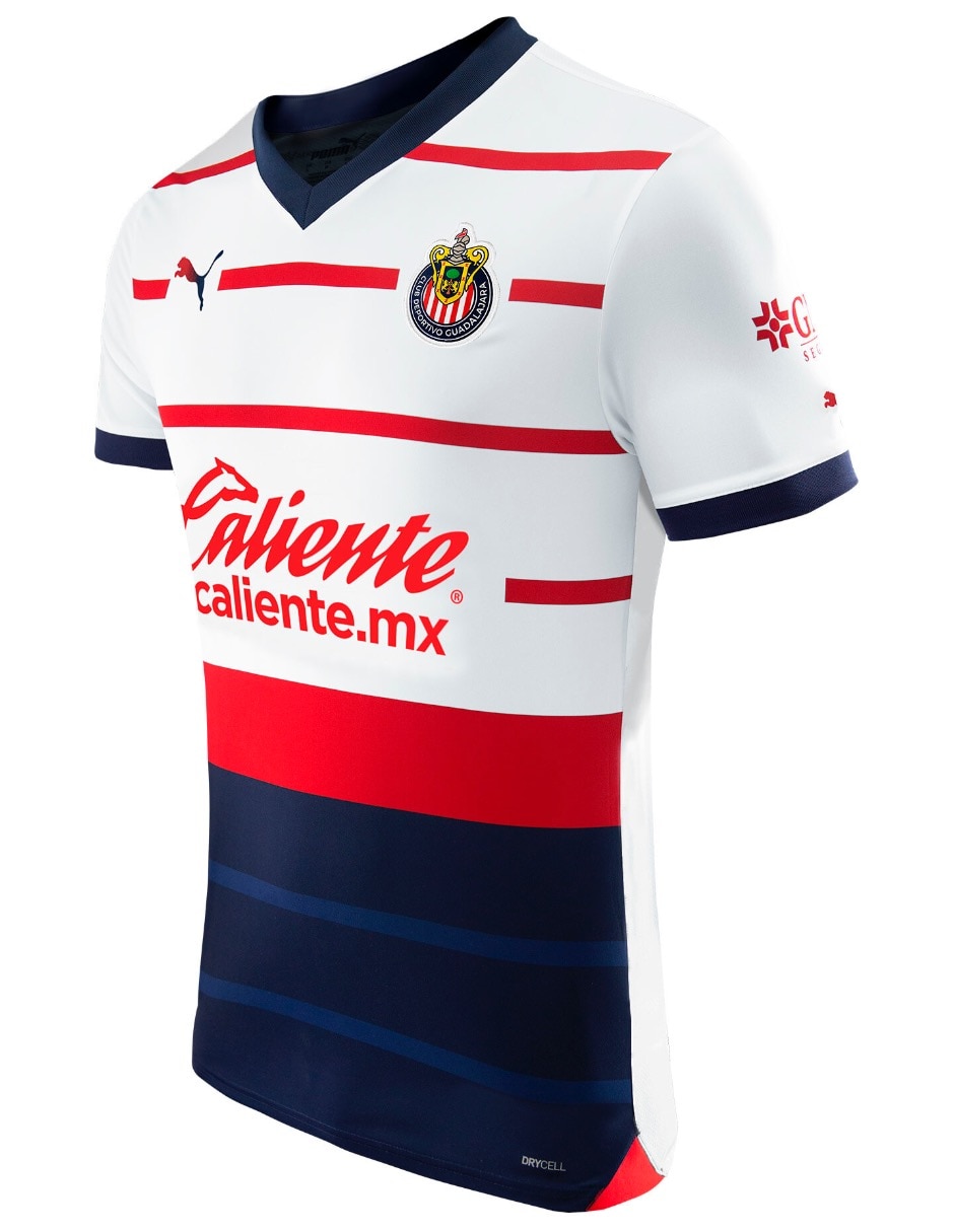 Jersey de Club Deportivo Guadalajara visitante manga corta Puma para hombre