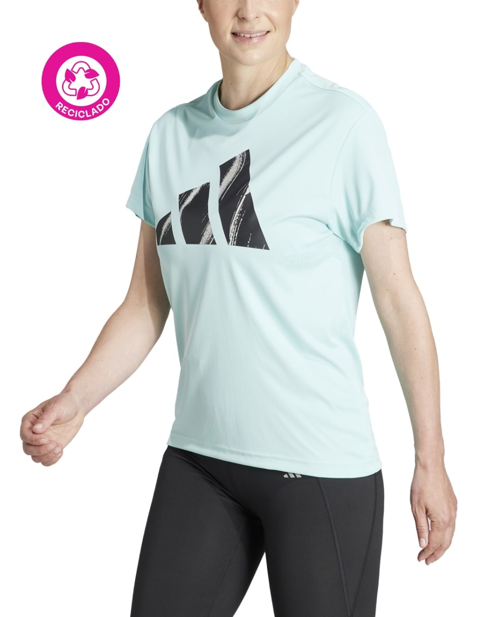 Playera deportiva para correr de mujer 3