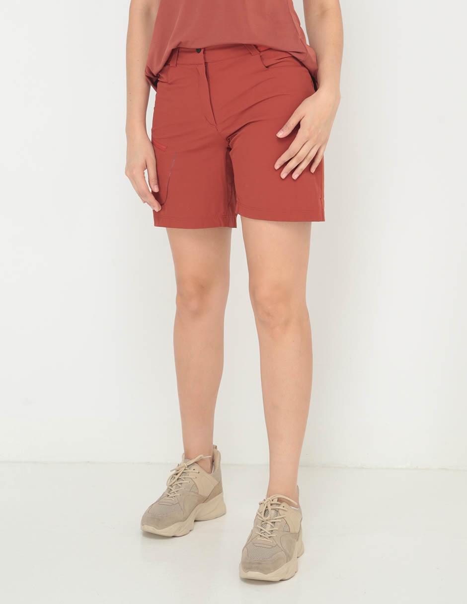 Short con bolsa para correr mujer