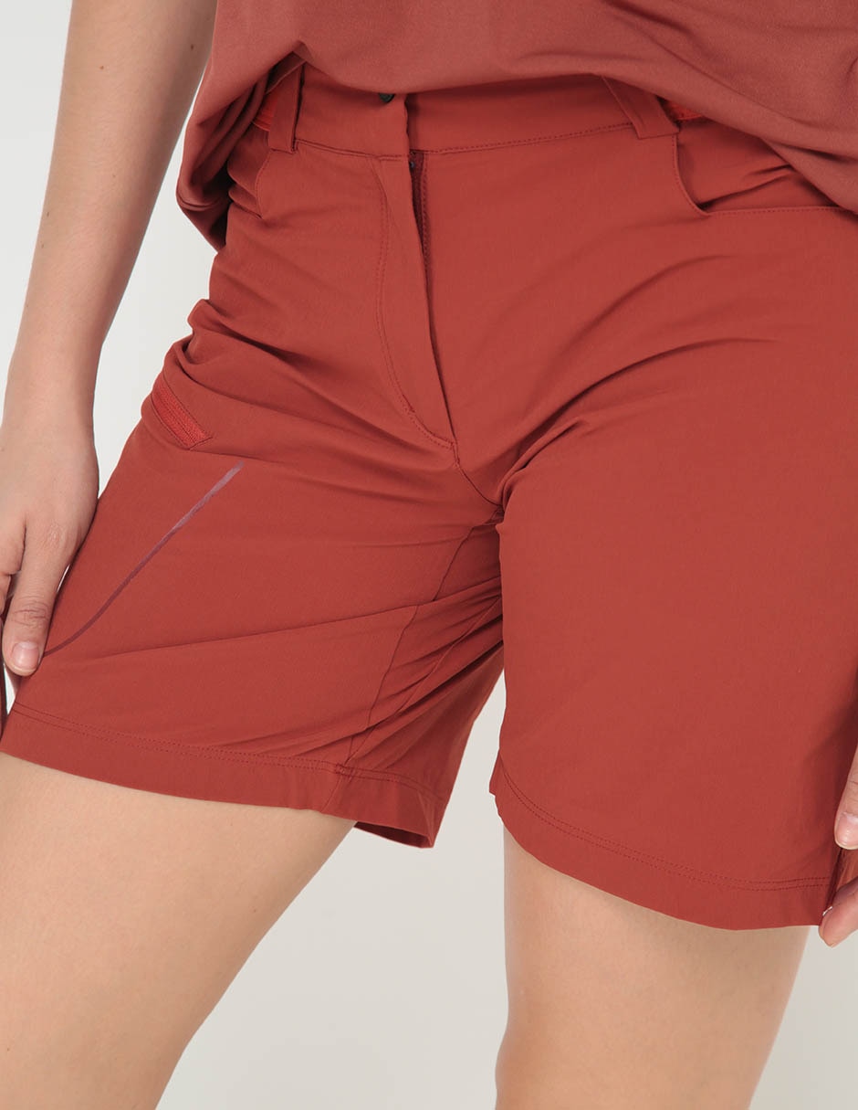Short con bolsa Salomon para correr mujer