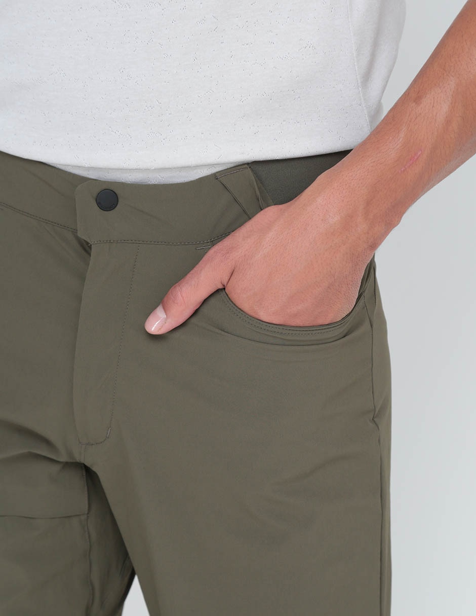 Short con bolsa Salomon para correr hombre
