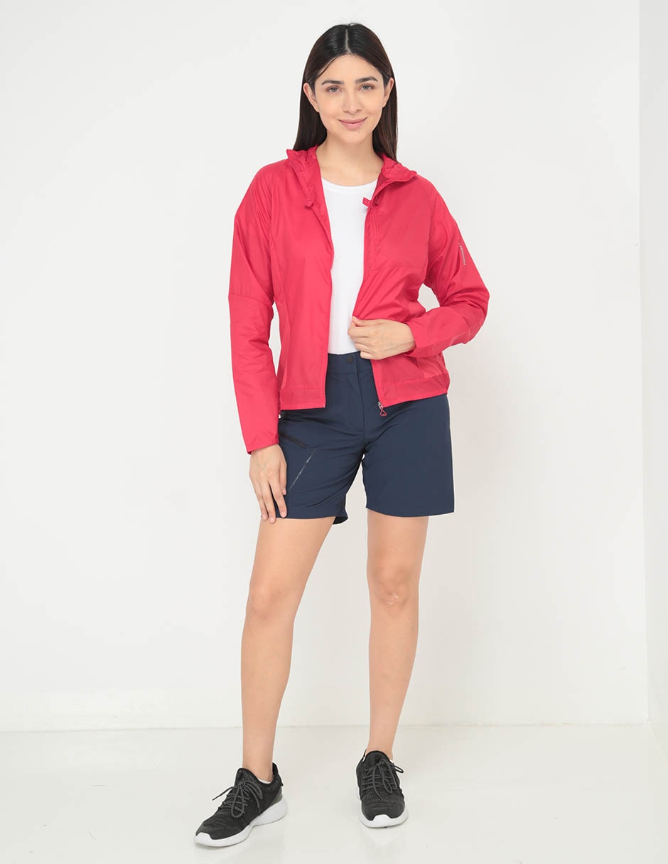 Short con bolsa Salomon para correr mujer