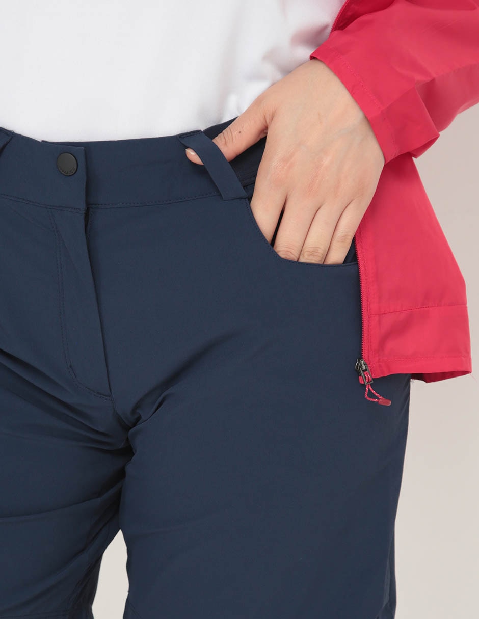 Short con bolsa Salomon para correr mujer